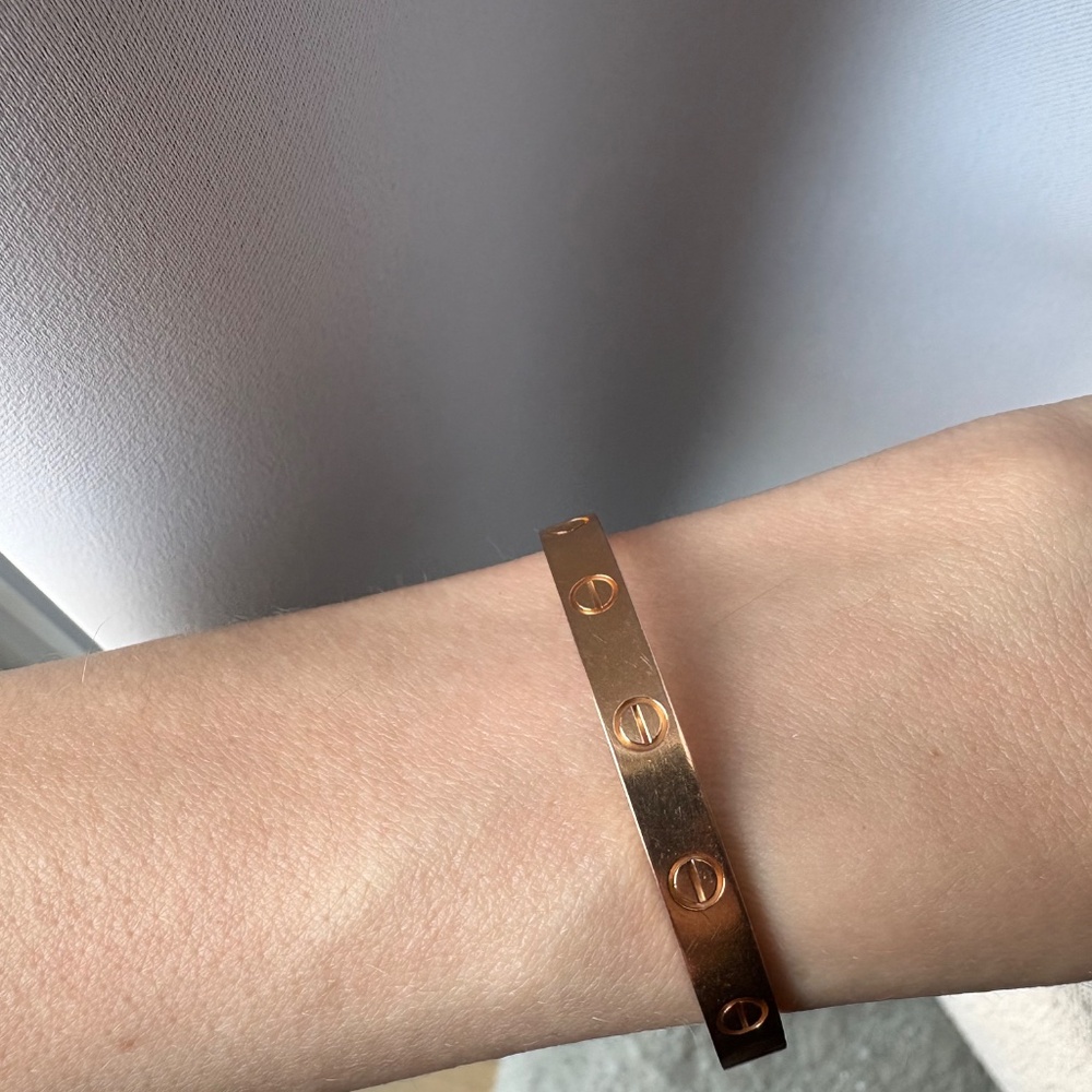 Cartier Love Bracelet size 15